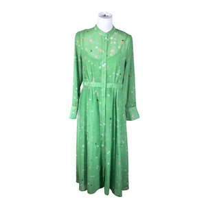 Unisex Nümph - Schiffon dress, size 36 - Green (1)