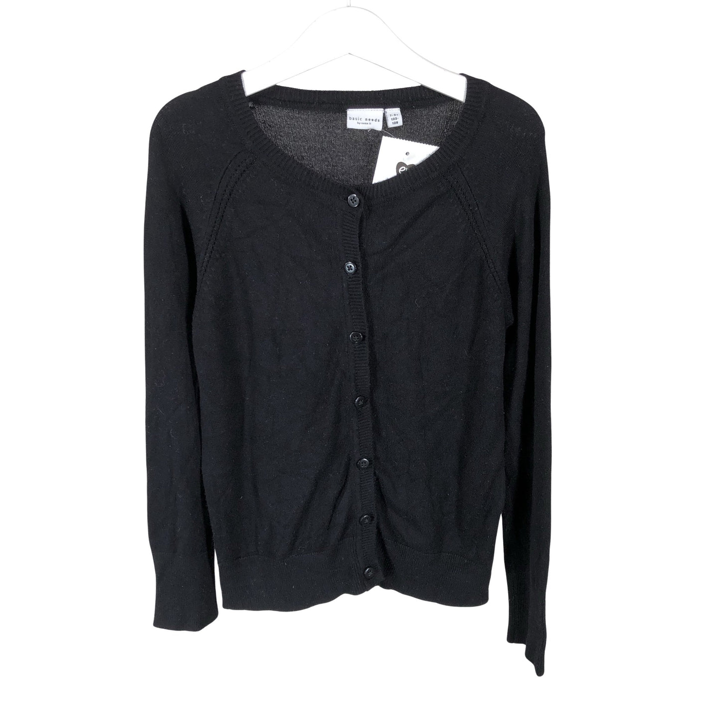 Unisex Name It - Cardigan, size 122 - 128 - Black (1)
