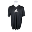 Unisex Adidas - Sports shirt, short sleeve, size XL - Black ()