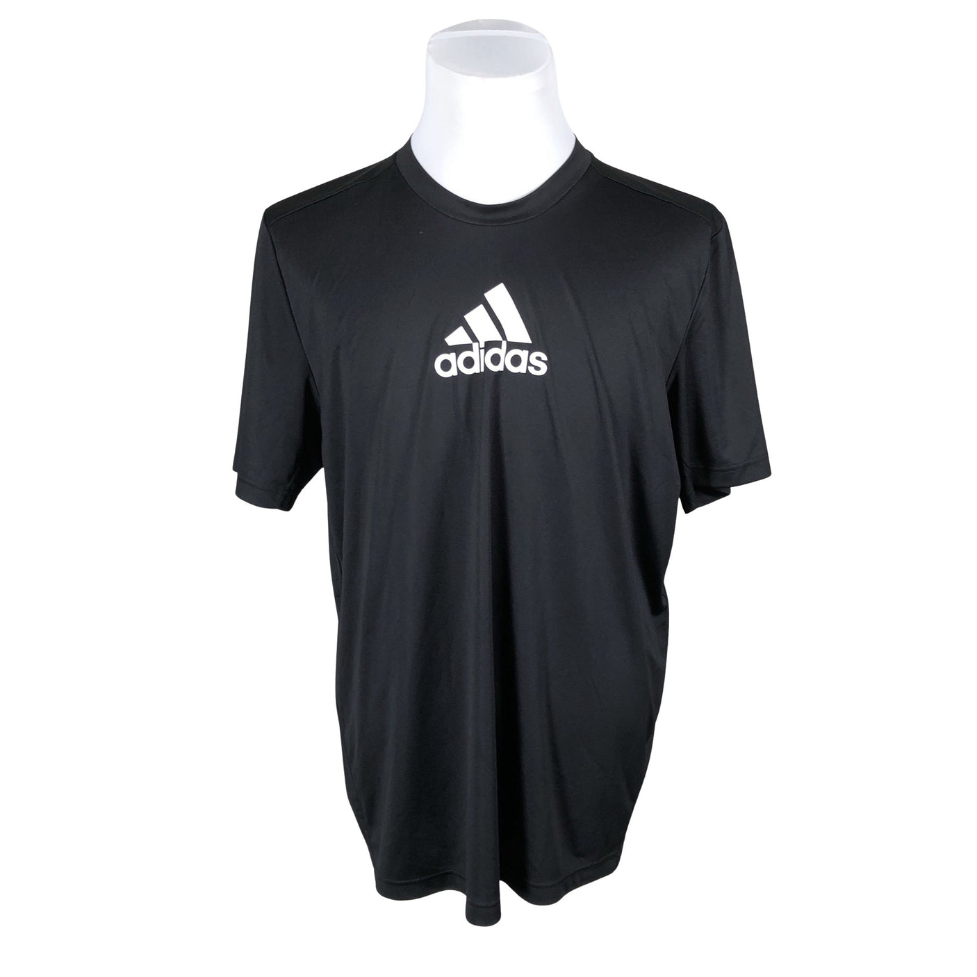 Unisex Adidas - Sports shirt, short sleeve, size XL - Black (1)