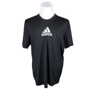 Unisex Adidas - Sports shirt, short sleeve, size XL - Black (1)