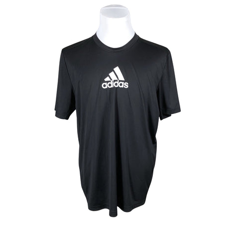 Unisex Adidas - Sports shirt, short sleeve, size XL - Black ()