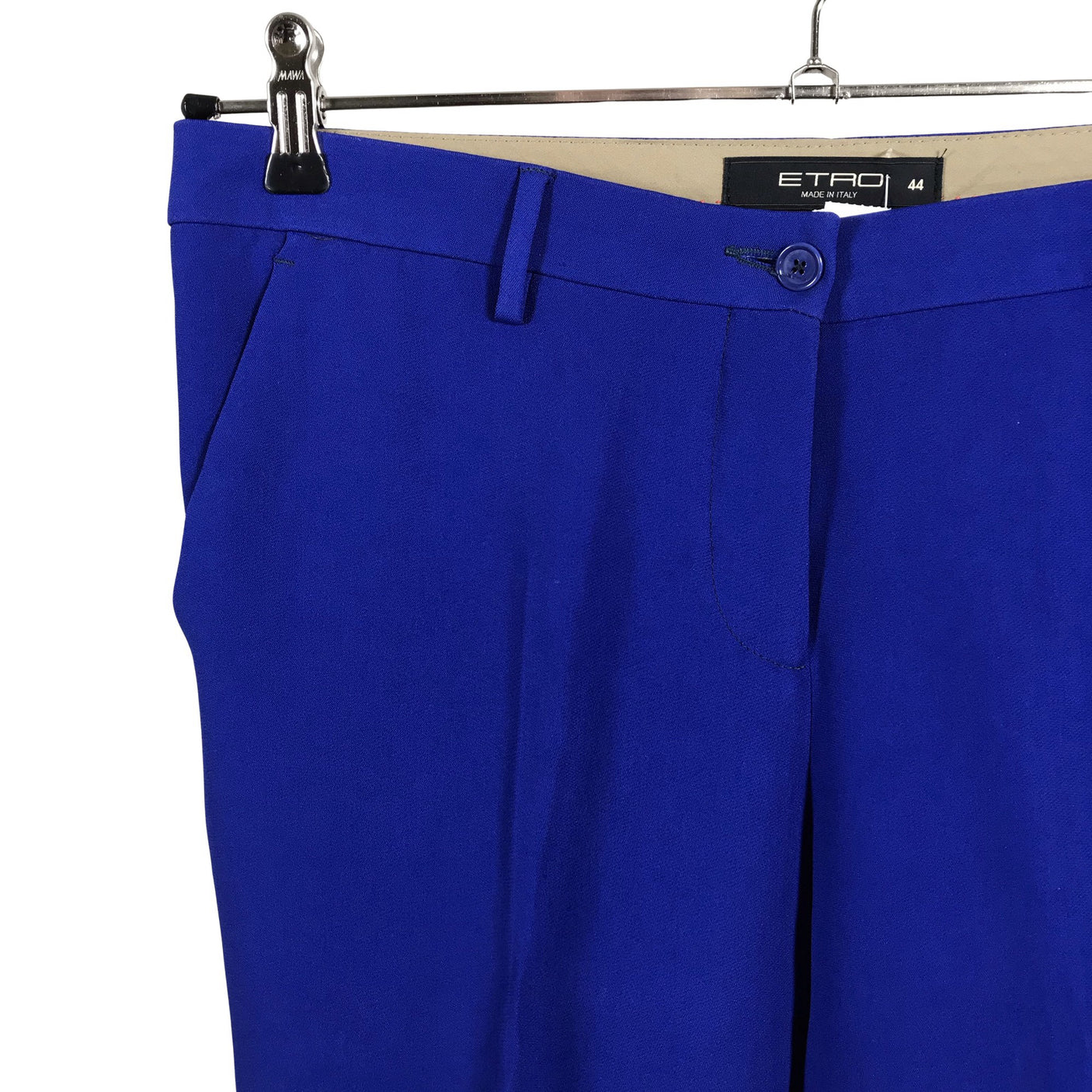 Unisex Etro - Straight leg trousers, size 40 - Blue (2)