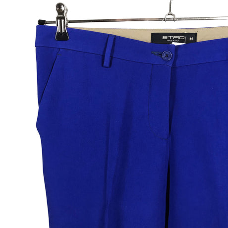 Unisex Etro - Straight leg trousers, size 40 - Blue (2)