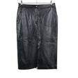 Unisex MaxMara - Leather skirt, size 40 - Black ()