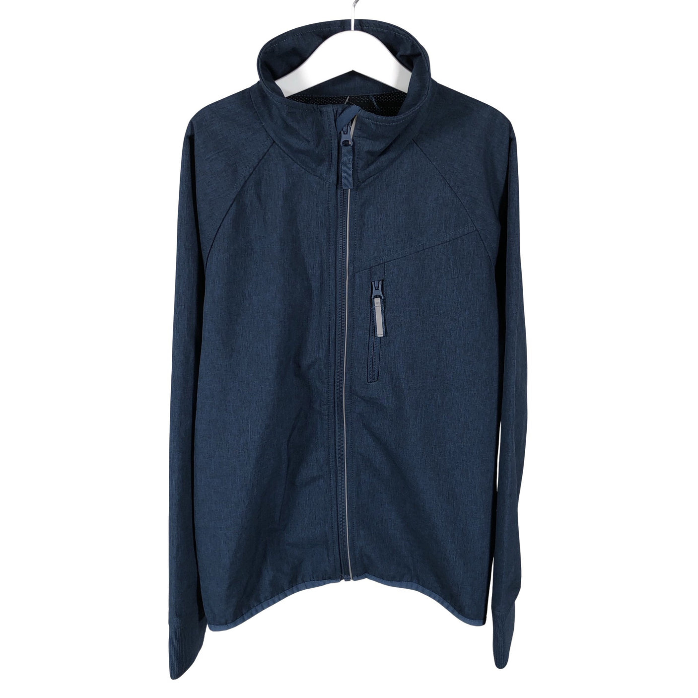 Unisex Polarn O. Pyret - Soft shell jacket, size 140 - 146 - Blue (1)