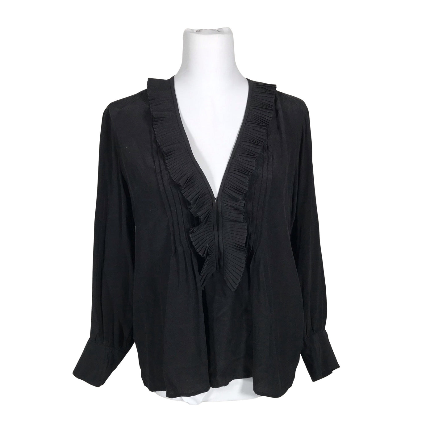 Unisex Sandro Paris - Blouse, size 40 - Black (1)
