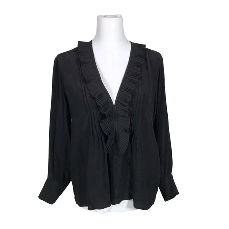 Unisex Sandro Paris - Blouse, size 40 - Black ()