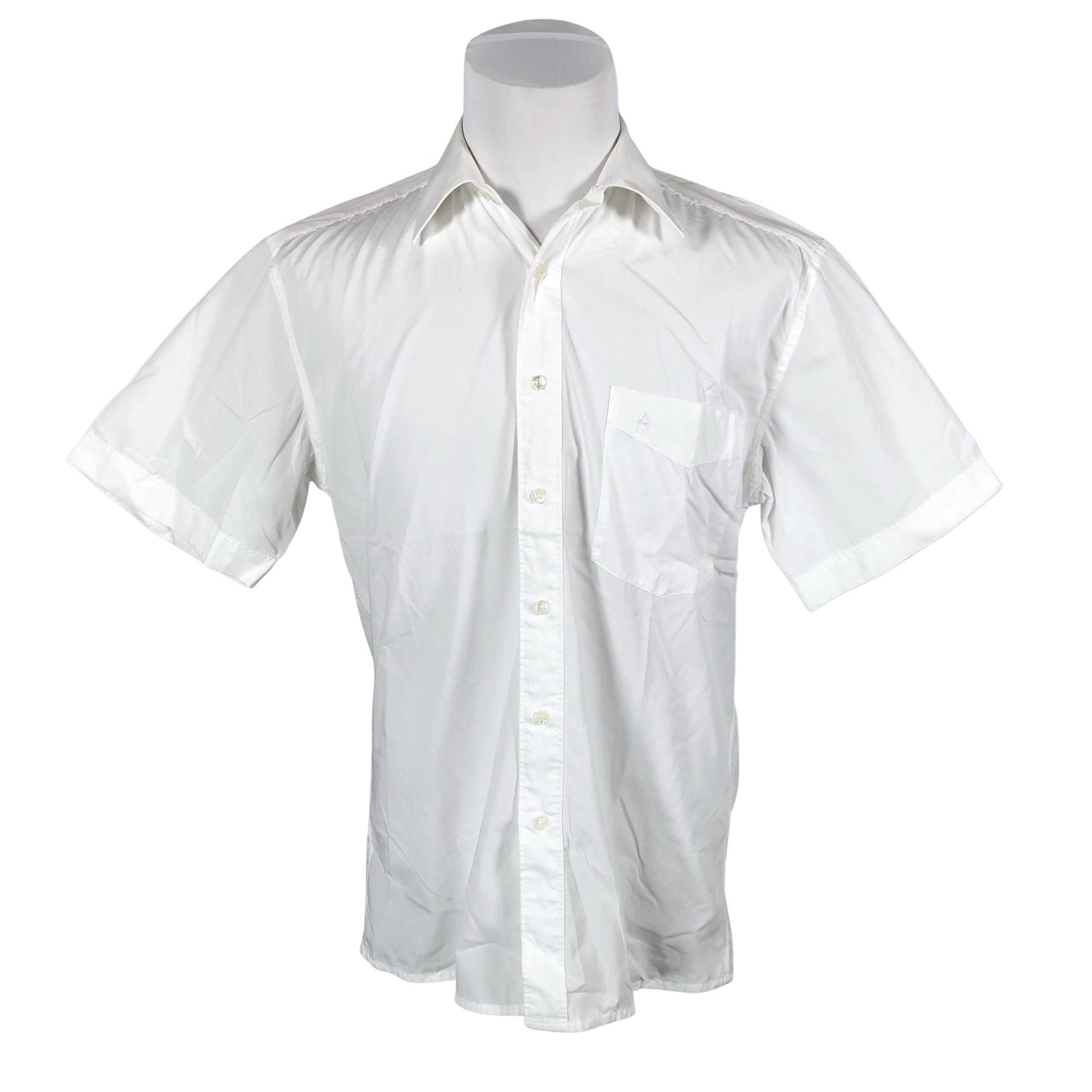 Unisex Melka - Collared shirt, size M - White (1)