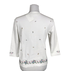 Unisex Liz Claiborne - Tricot shirt, size 36 - White (3)
