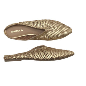 Unisex Bukela - Loafers, size 40 - Gold (1)