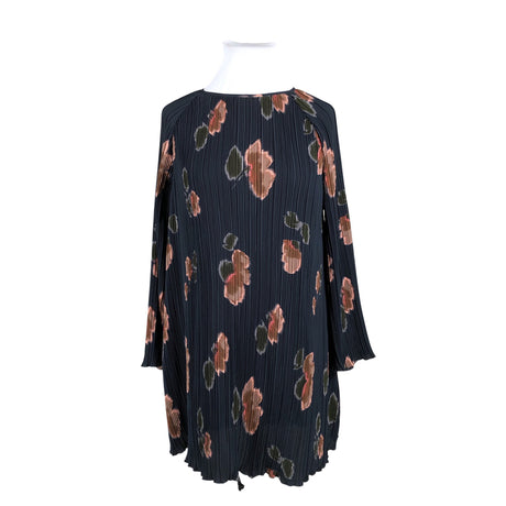 Unisex Part two - Schiffon dress, size 42 - Blue ()