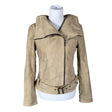 Unisex Esprit - Leather jacket, size 38 - Beige ()