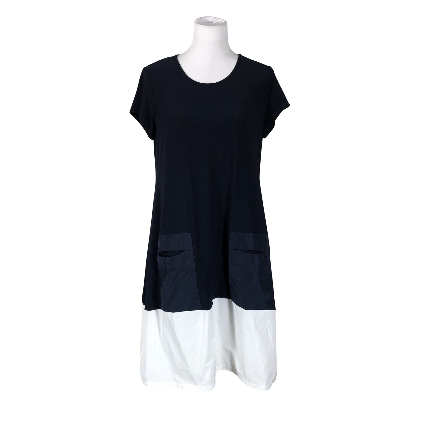 Unisex Joseph Ribkoff - Tricot dress, size 38 - Blue (1)