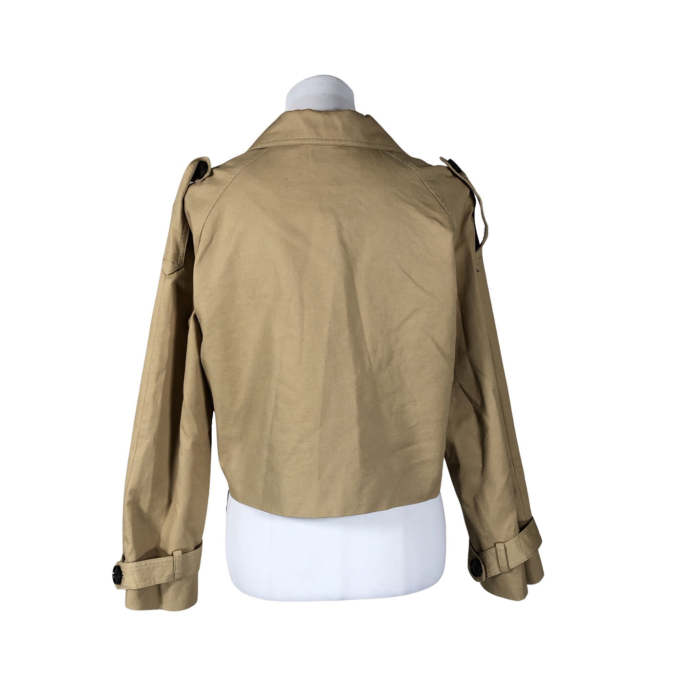 Unisex Y.A.S - Trench coat, size 34 - Beige (2)
