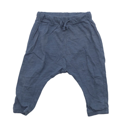 Unisex Lindex - Tricot pants, size 56 - 62 - Blue ()
