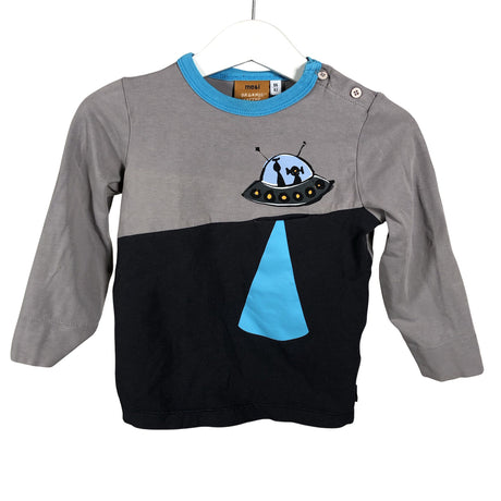 Unisex me&i - Tricot shirt, size 86 - 92 - Gray ()