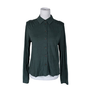 Unisex Marc O'Polo - Collared shirt, size 36 - Green (1)