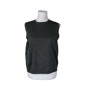 Unisex Saint Tropez - Knit vest, size 36 - Gray (1)