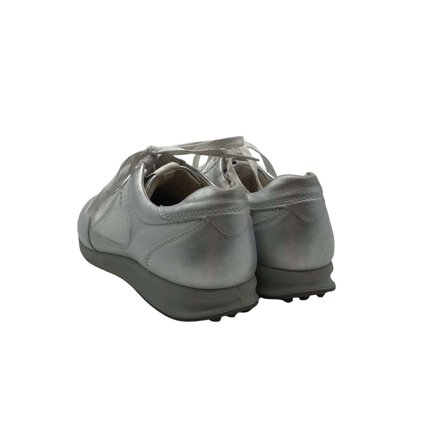 Unisex Ecco - Golf shoes, size 37 - Silver (2)