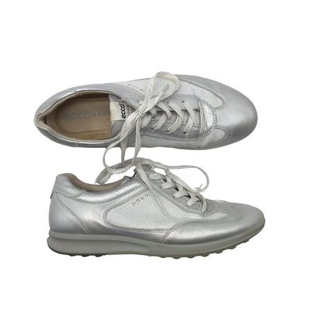 Unisex Ecco - Golf shoes, size 37 - Silver ()