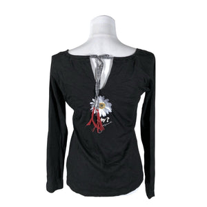 Unisex Desigual - Tricot shirt, size 40 - Black (2)