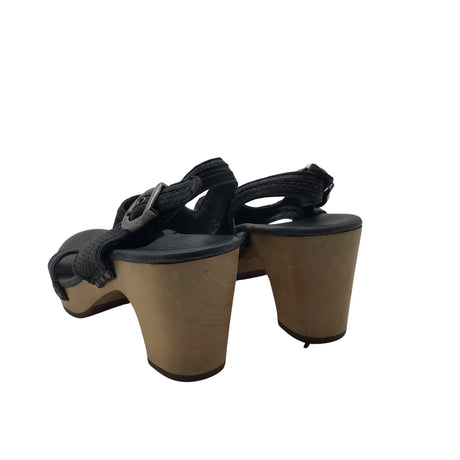Unisex Ugg - Heeled sandals, size 38 - Black (2)