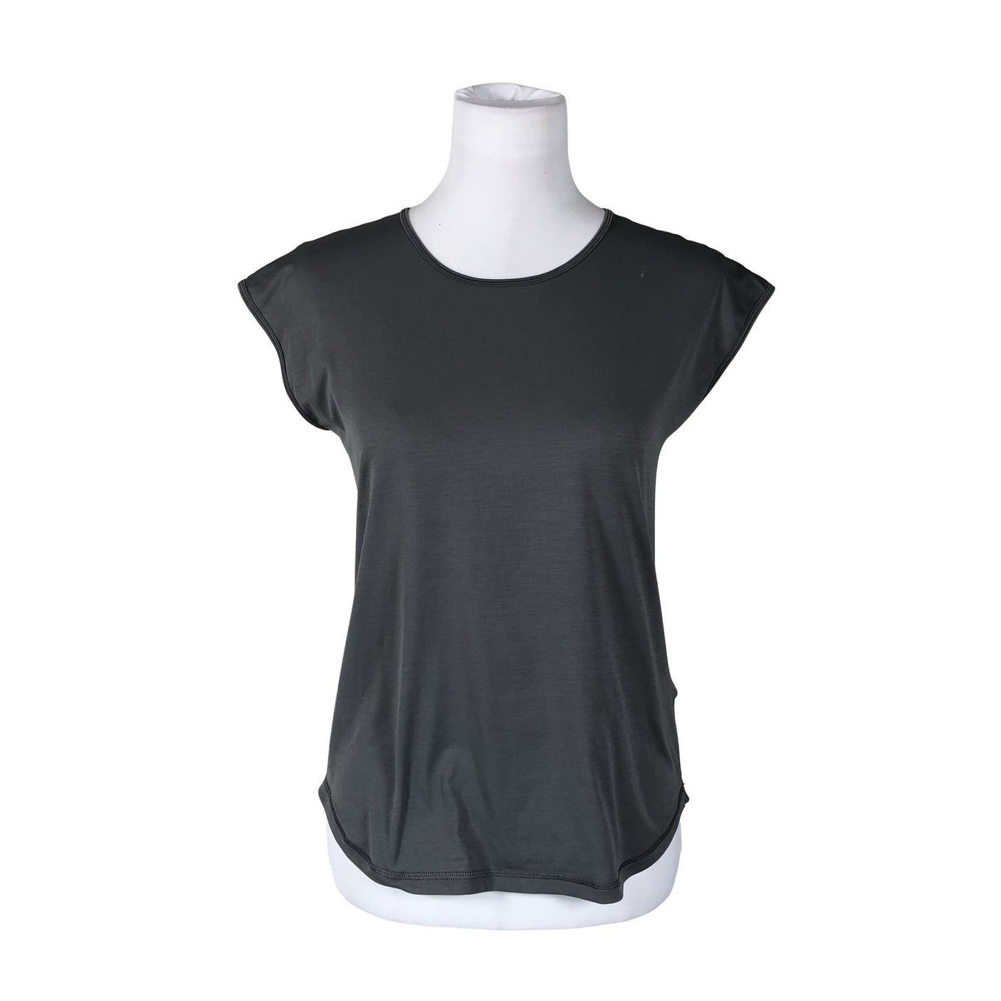 Unisex Peak Performance - Sports shirt, short sleeve, size 38 - Gray (1)