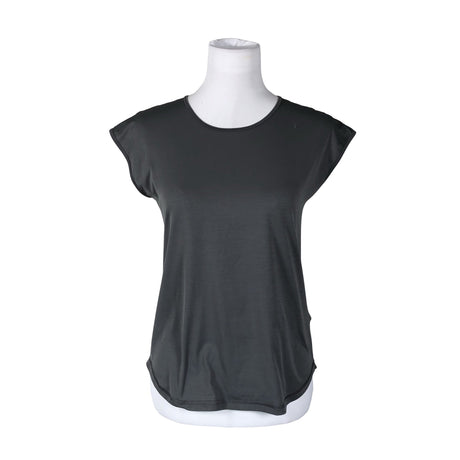 Unisex Peak Performance - Sports shirt, short sleeve, size 38 - Gray ()