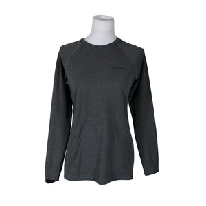 Unisex Peak Performance - Sports shirt, long sleeve, size 36 - Gray (1)