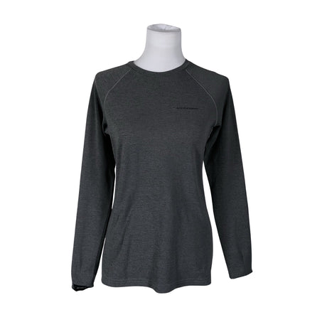 Unisex Peak Performance - Sports shirt, long sleeve, size 36 - Gray ()
