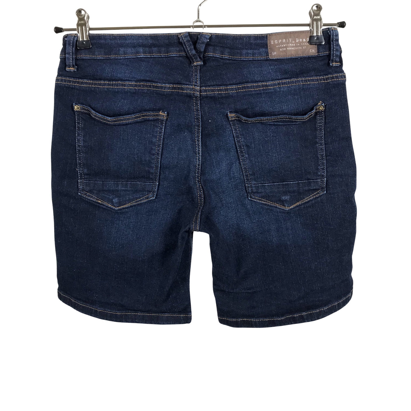 Unisex Esprit - Denim shorts, size W27 - Blue (2)