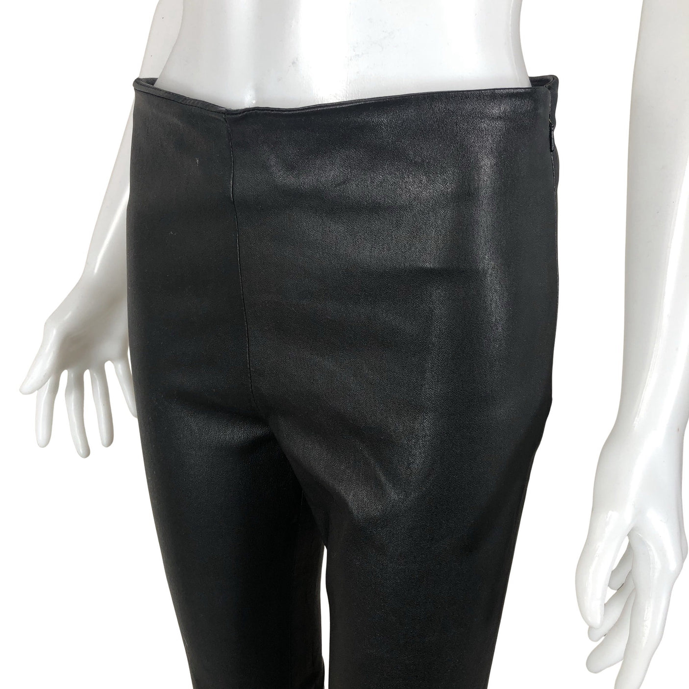 Unisex Balenciaga - Leather pants, size 38 - Black (2)