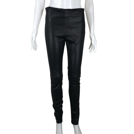 Unisex Balenciaga - Leather pants, size 38 - Black ()