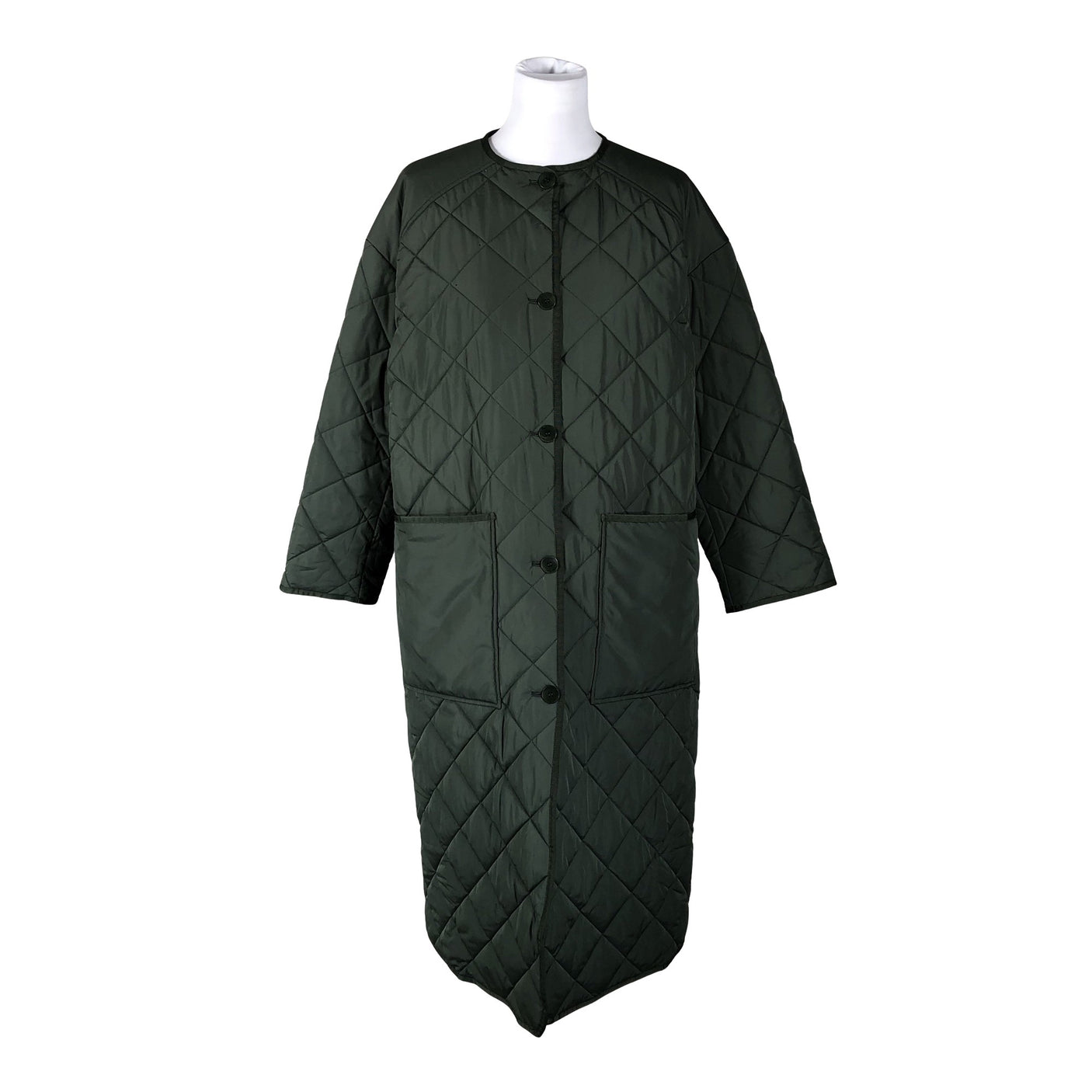 Unisex Rodebjer - Quilted jacket, size 34 - Green (1)