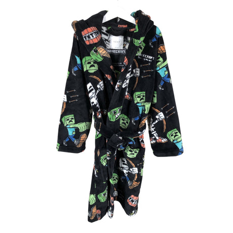Unisex Next - Bathrobe, size 134 - 140 - Black ()