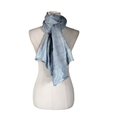 Unisex Emporio Armani - Scarf, size Maxi - Light blue ()