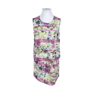 Unisex Betty Barclay - Schiffon dress, size 42 - Green (1)