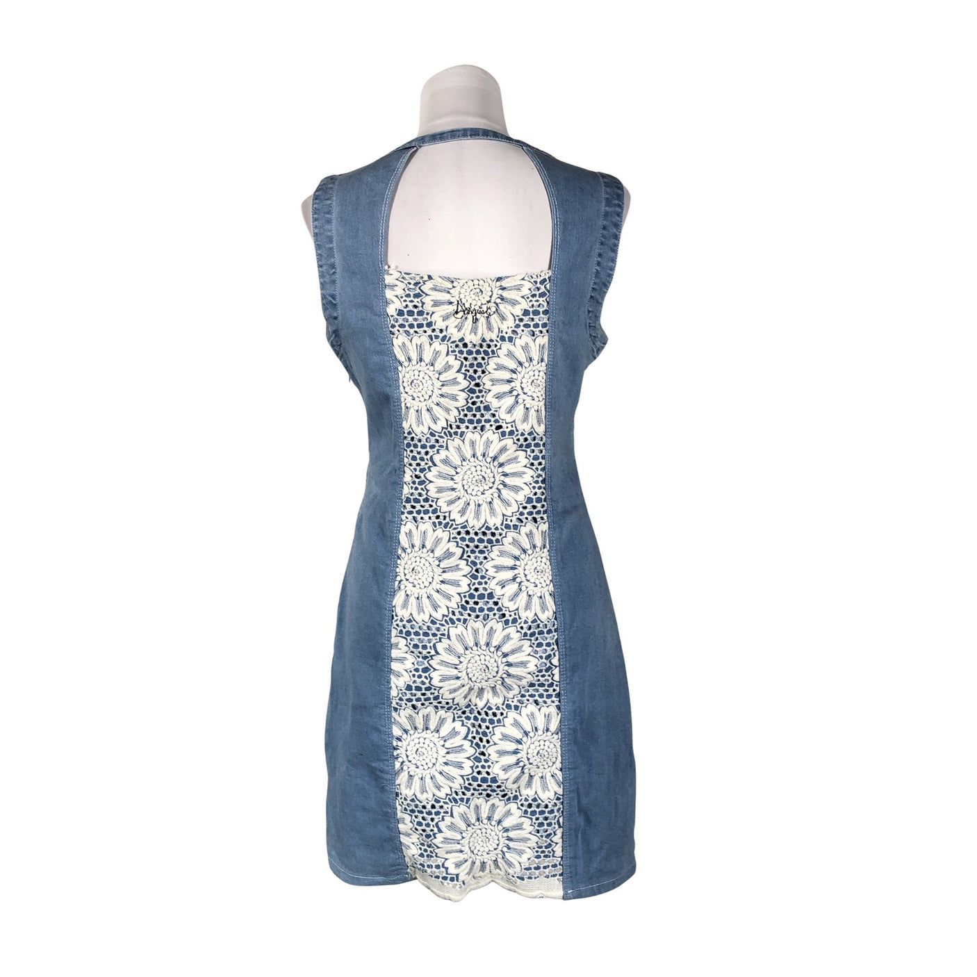 Unisex Desigual - Denim dress, size 36 - Blue (2)