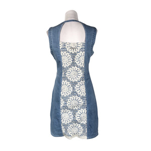 Unisex Desigual - Denim dress, size 36 - Blue (2)