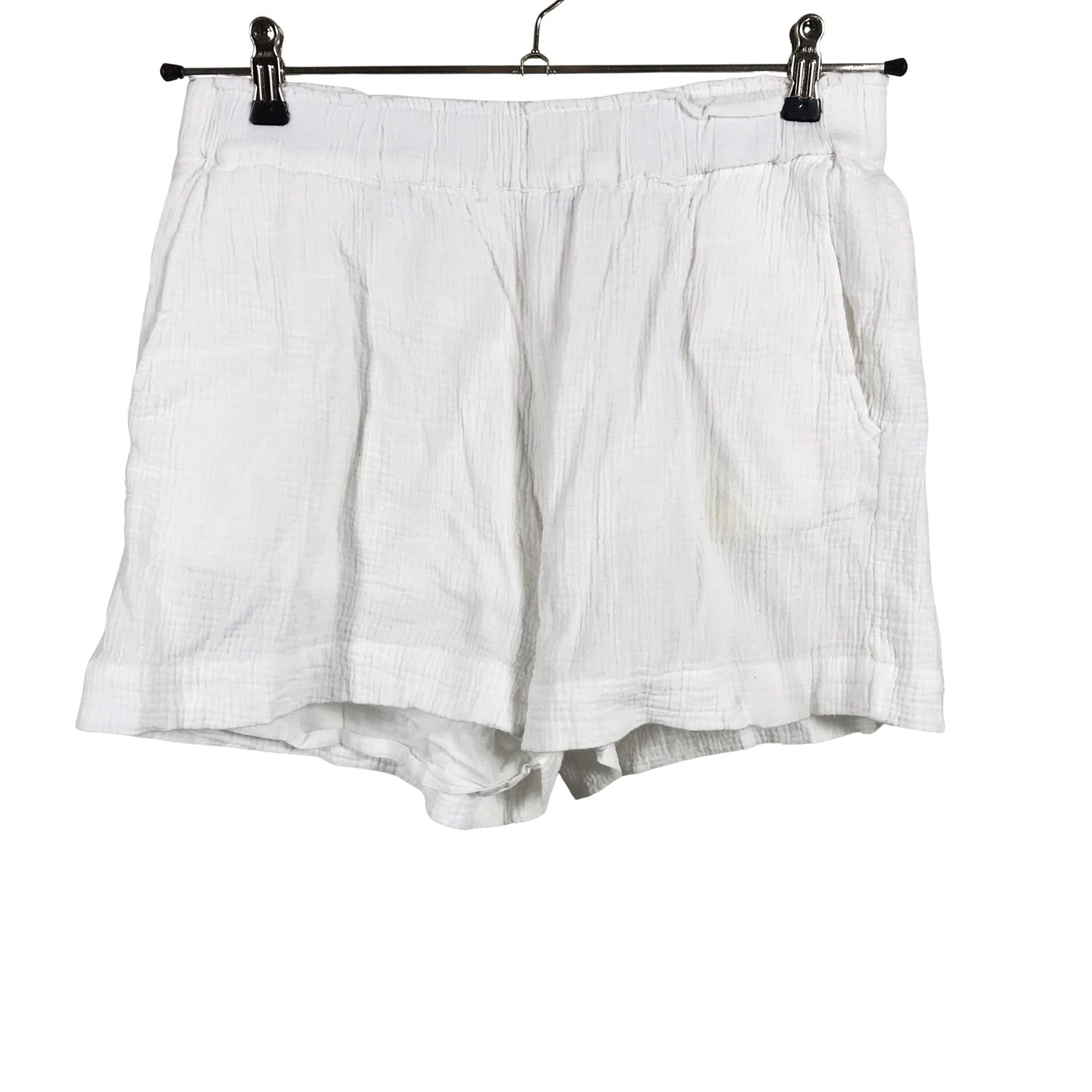 Unisex Lindex - Shorts, size 42 - White (1)
