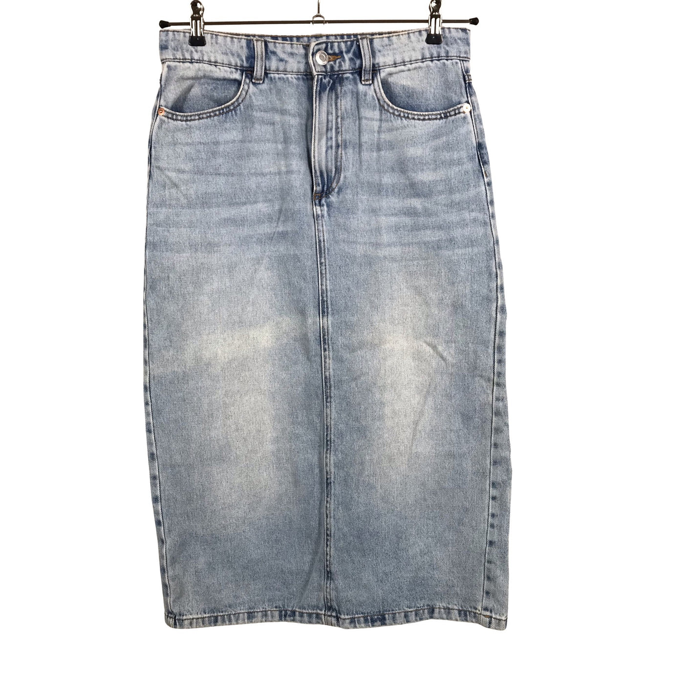 Unisex Lindex - Denim skirt, size 38 - Blue (1)