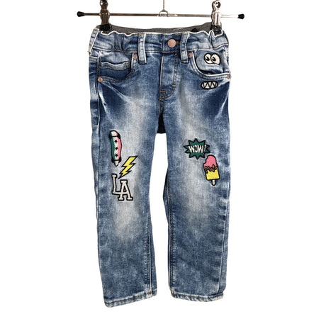 Unisex Lindex - Jeans, size 92 - 98 - Blue ()