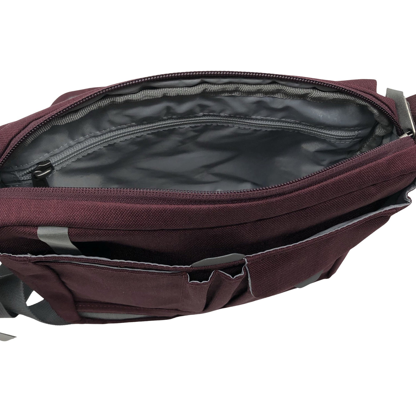 Unisex Jack Wolfskin - Shoulder bag, size Mini - Wine red (3)