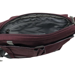 Unisex Jack Wolfskin - Shoulder bag, size Mini - Wine red (3)