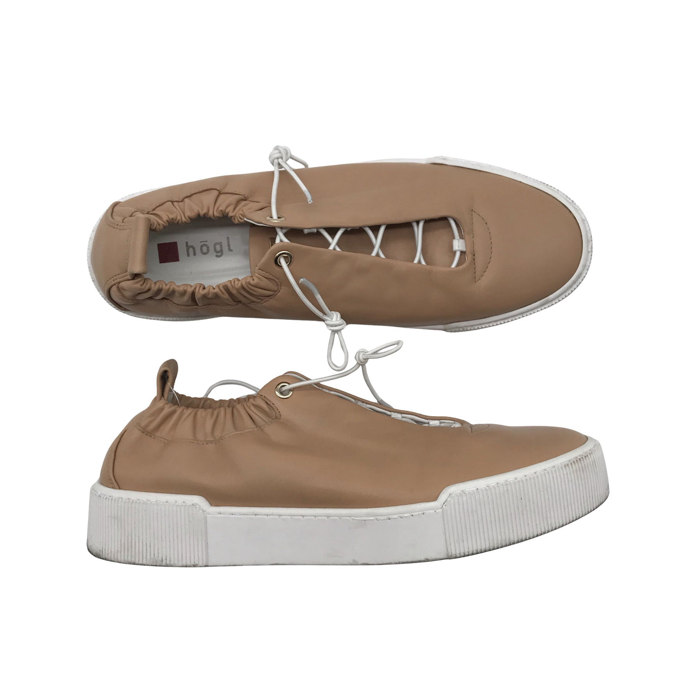 Unisex Högl - Casual sneakers, size 40 - Brown (1)