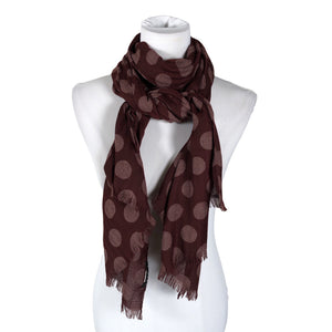 Unisex Sisley - Scarf, size Maxi - Wine red (1)