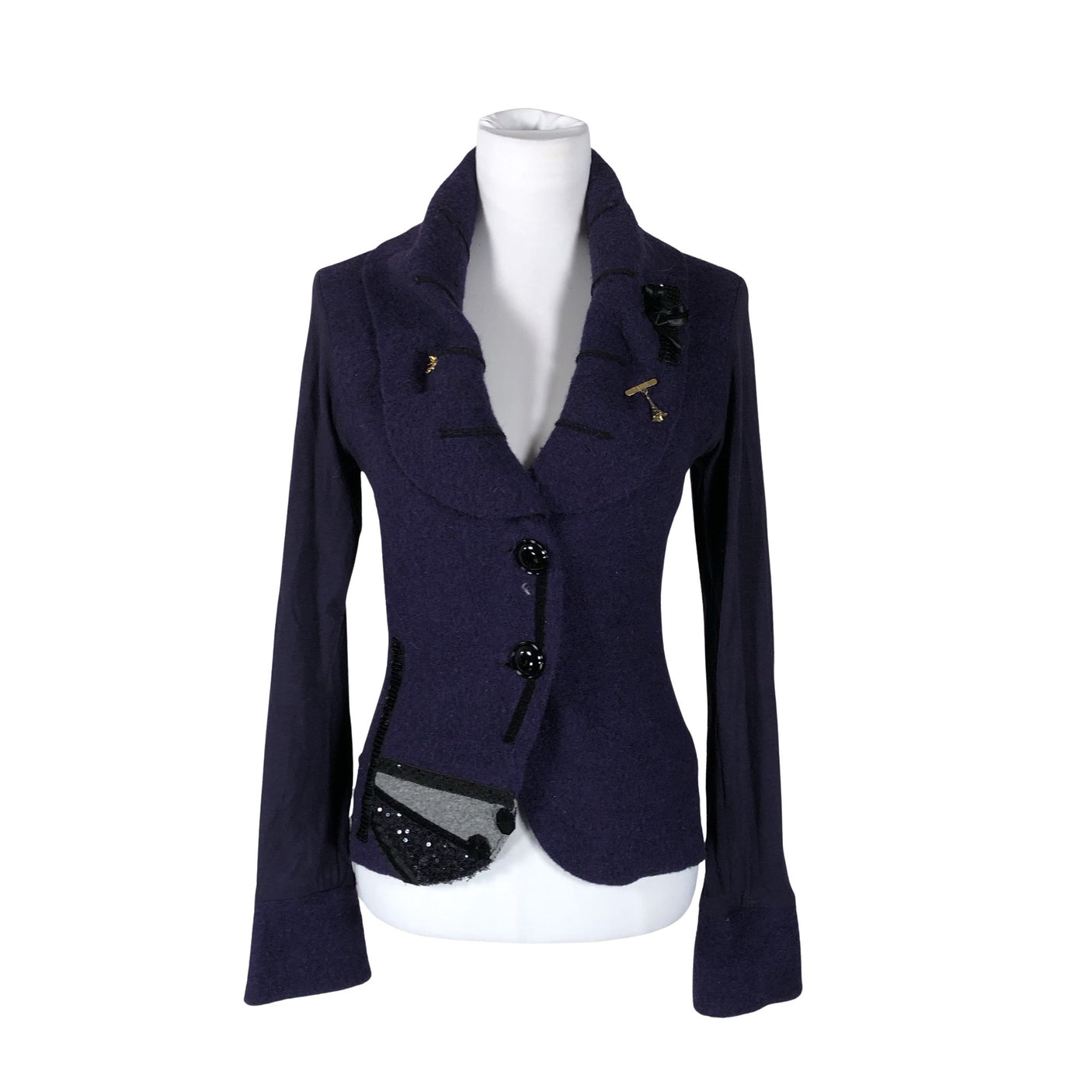 Unisex Siste's - Jacket, size 36 - Violet (1)