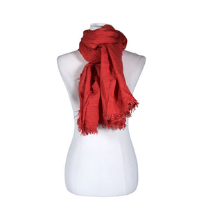 Unisex A+more - Scarf, size Maxi - Red (1)