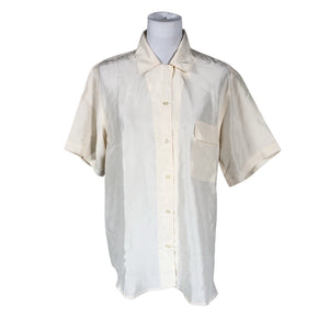 Unisex Järvi Muoti - Short-sleeved blouse, size 38 - Beige (1)